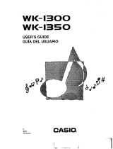 Casio WK-1300 Manuale utente