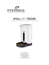 EYENIMAL Small Pet Feeder Manuale utente