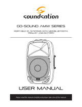 soundsation GO-SOUND AMW series Manuale utente