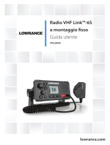 Lowrance Link-6S VHF Radio Istruzioni per l'uso