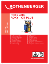 Rothenberger Gas-welding device ROXY 400 L set Manuale utente