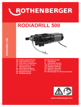 Rothenberger Drill motor RODIADRILL Manuale utente