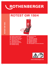 Rothenberger Leakage testing device ROTEST GW Manuale utente