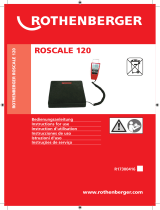 Rothenberger Refrigerant scale ROSCALE 120 Manuale utente