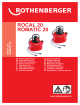 Rothenberger Decalcifying pump ROMATIC 20 Manuale utente