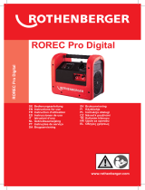 Rothenberger ROREC Pro Digital Manuale utente