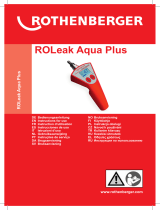 Rothenberger ROLEAK Aqua Plus Manuale utente