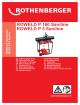 Rothenberger ROWELD P 5 Saniline Manuale utente
