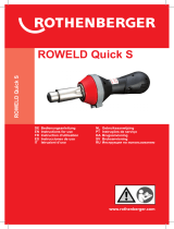 Rothenberger ROWELD Quick-S Manuale utente