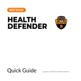 Brinno BBT2000 Health Defender Kit Guida utente