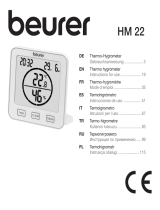 Beurer HM 22 Thermo Hygrometer Manuale del proprietario