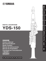 Yamaha YDS-150 Digital Saxophone Manuale utente