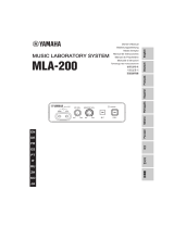 Yamaha MLA-200 Music Laboratory System Manuale del proprietario