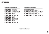Yamaha DXS18XLF Manuale utente