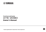 Yamaha ATS-2090 Manuale del proprietario