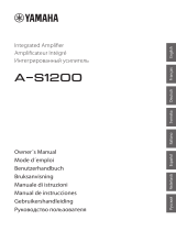 Yamaha A-S1200 Manuale del proprietario