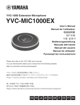 Yamaha YVC-MIC1000EX Manuale utente