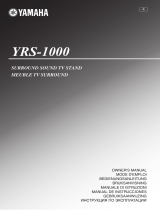 Yamaha yrs 1000 Manuale del proprietario