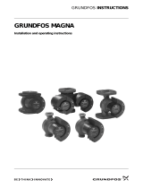 Grundfos MAGNA 25-100 N Installation And Operating Instructions Manual