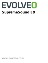 Evolveo supremesound e9 Manuale utente