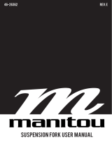 Manitou Technical Reference 100 MACHETE 27.5 Manuale del proprietario
