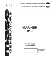 Mase MARINER 810 S Manuale del proprietario
