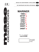 Mase MARINER 2500 T Manuale del proprietario
