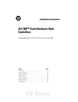 Allen-Bradley SLC 500 1747-L40 Installation Instructions Manual