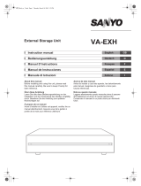 Sanyo VA-EXH Manuale utente