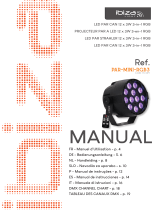 Ibiza Light PAR-MINI-RGB3 Manuale del proprietario