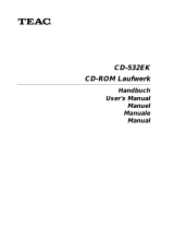 TEAC CD-532EK Manuale utente