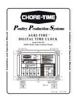 Chore-Time MF1116B AGRI-TIME® Digital Time Clock Installation and Operators Instruction Manual
