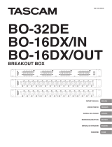 Tascam BO-32DE Manuale del proprietario