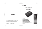 Canon GPS RECEIVER GP-E2 Manuale utente