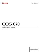 Canon EOS C70 Manuale utente