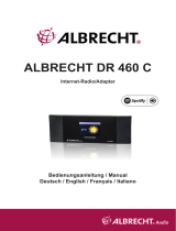 Albrecht DR 460 C Internet-Radio Tuner Manuale del proprietario