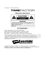 Eventide TimeFactor Manuale del proprietario