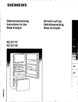 Siemens KD33F97/51 Manuale utente