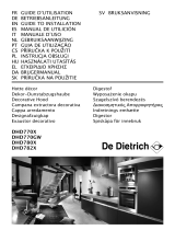 De Dietrich DHD770GW Manuale del proprietario