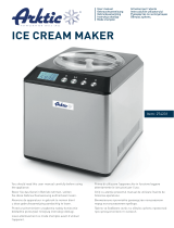 Arktic 274231 Ice Cream Maker Manuale utente