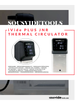SousVideTools.com iVide PLUS JNR Thermal Circulator Manuale utente