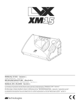 dBTechnologies LVX XM15 Manuale utente