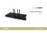 Swis­sonic Professional Router 2 Manuale utente
