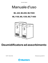 Munters 190TIT-1035-H1604 Manuale del proprietario