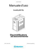 Munters ComDry-M170L Manuale del proprietario
