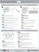 Lumi Color 256C RGB Magnetic LED Strip Control Pack Manuale utente