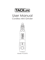 TACKLIFE PCG01B Manuale utente