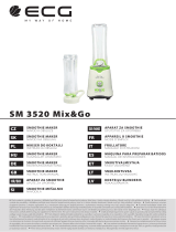 ECG SM 3520 Mix&Go Manuale utente