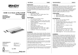 Lindy USB 3.1 Gen 2 M.2 SSD Enclosure Manuale utente