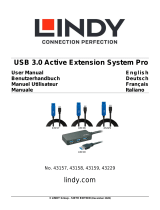 Lindy USB 3.0 Active Extension Pro Hub Manuale utente